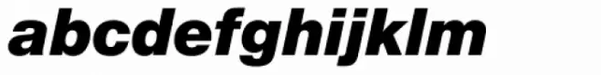 Nimbus Sans Novus Black Italic