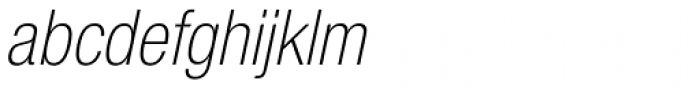 Nimbus Sans Novus Cond Light Italic