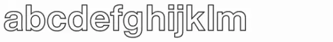 Nimbus Sans Novus Outline Bold