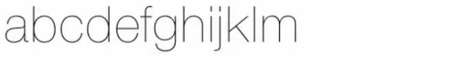 Nimbus Sans Novus UltraLight
