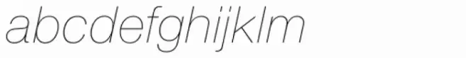 Nimbus Sans Round Ultra Light Italic