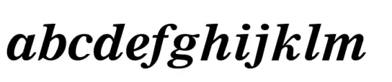 Nimrod Paneuropean Bold Italic
