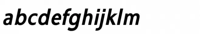 Ninova Bold Italic Con