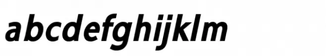 Ninova Extrabold Italic Con