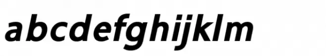 Ninova Extrabold Italic