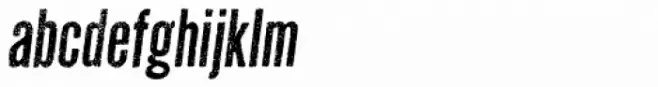 Nisse Rough Italic