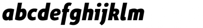 Niva Black Italic Condensed