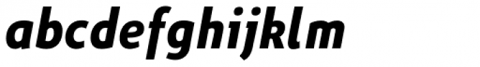 Niva Bold Italic Condensed