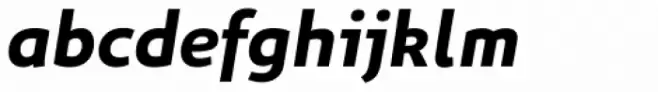 Niva Bold Italic
