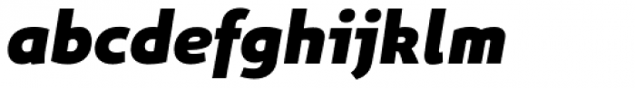 Niva Extra Black Italic
