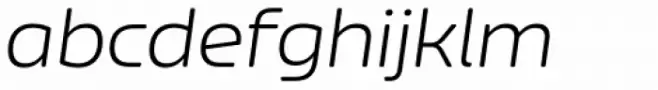 Nizzoli Alt Rounded Light Italic