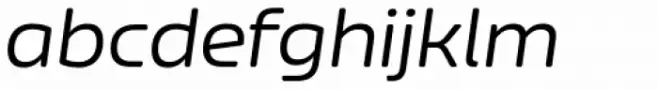 Nizzoli Alt Rounded Regular Italic