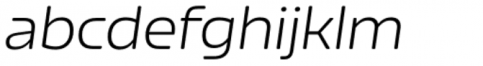 Nizzoli Rounded Light Italic