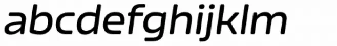 Nizzoli Rounded Semi Bold Italic