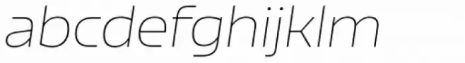 Nizzoli Thin Italic