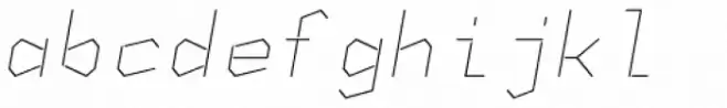 NK Fracht Round Thin Italic