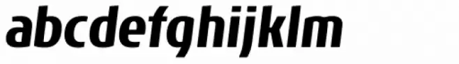 Noa Pro Condensed Bold Oblique
