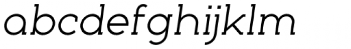 Nokio Slab Alt Regular Italic