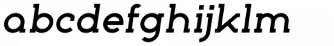 Nokio Slab Bold Italic
