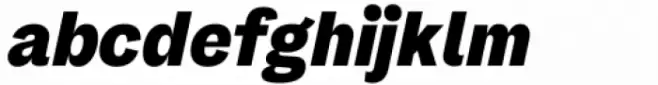 Nomina Black Italic
