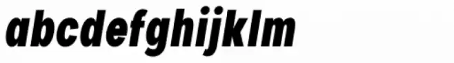 Nominee Extra Bold Condensed Italic