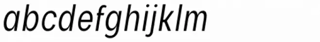 Nominee Light Condensed Italic