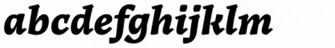 Noort Extrabold Italic