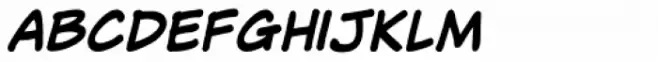 NorB Casual Bold Italic