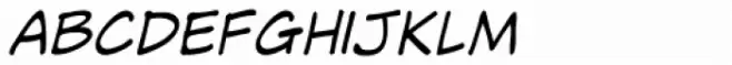 NorB Casual Light Italic
