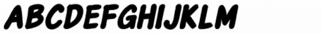 NorB Pen Heavy Italic