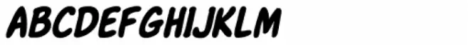 NorB Scribe Bold Italic