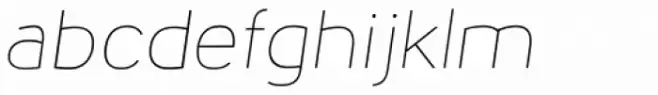 Nora Grotesque Thin Oblique