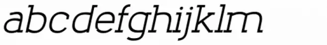 Nora Slab Semi Bold Oblique