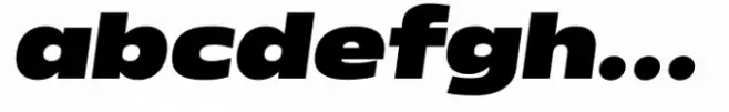 Nordt ExtraBlack Italic