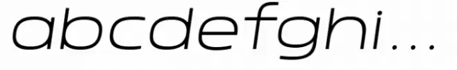 Nordt ExtraLight Italic