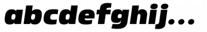 Nordt Slim ExtraBold Italic