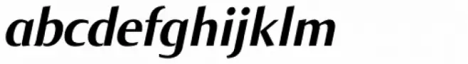 Norma Bold Italic