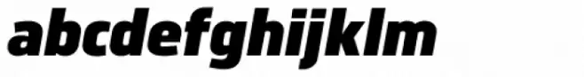 Norpeth Black Italic