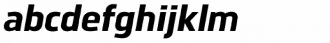 Norpeth ExtraBold Italic