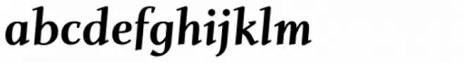 Nosta Bold Italic
