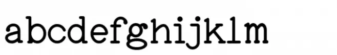 Nostalgic Typewriter Bold