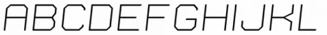 Nostromo Light Italic