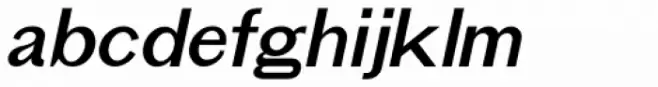 Not So Grotesk Oblique JNL