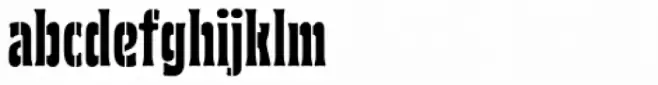 Nouveau LX Stencil Bold