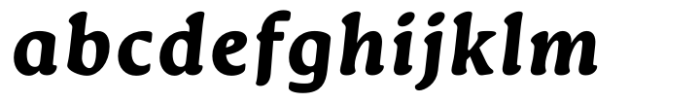 Novaletra Serif CF Heavy Italic