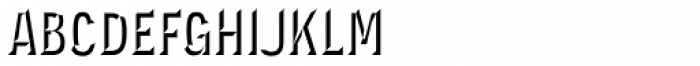 Novecento Carved Condensed Demi Bold