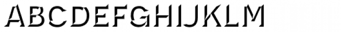 Novecento Carved Demi Bold