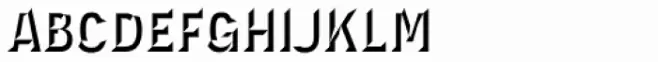 Novecento Carved Narrow Bold