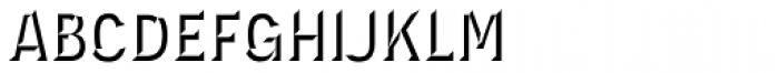 Novecento Carved Narrow Demi Bold