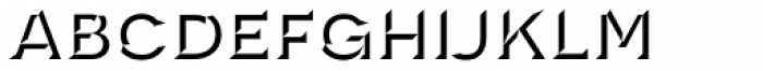 Novecento Carved Wide Demi Bold